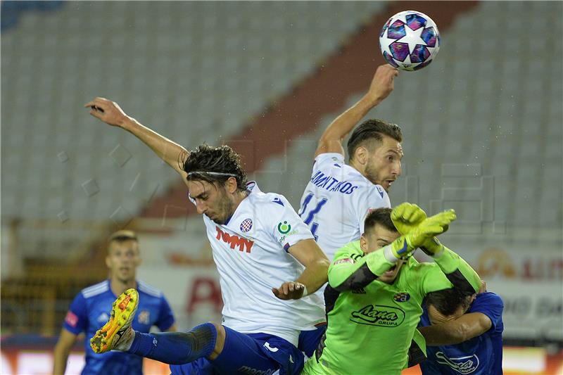 Utakmica Prve HNL Hajduk - Dinamo