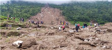 NEPAL WEATHER LANDSLIDE