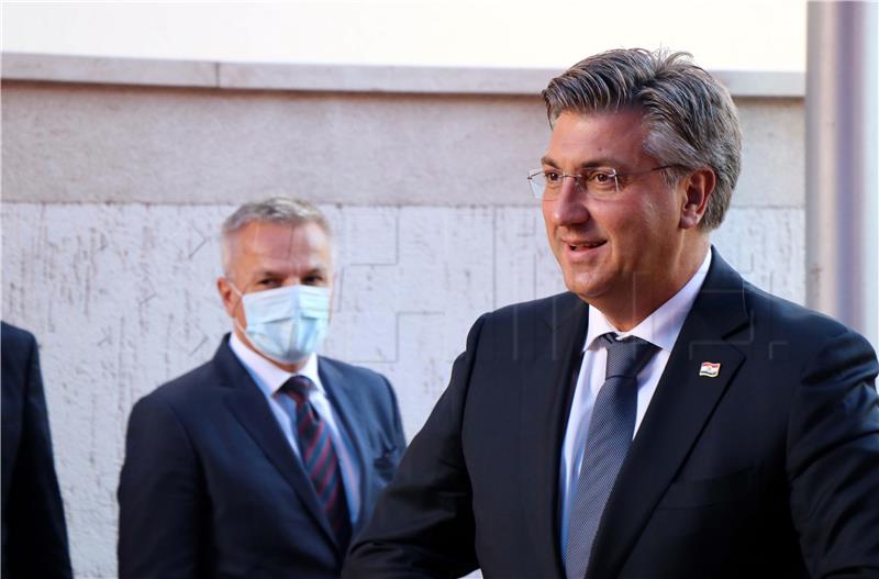 Plenković s Čovićem u Mostaru