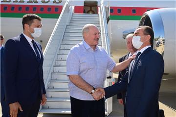 Belarusian President Lukashenko visits Russian President Putin in Sochi