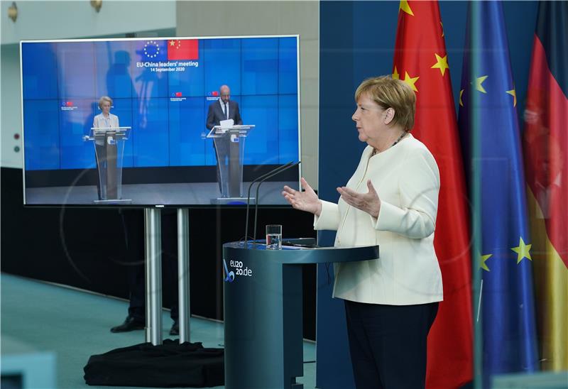 GERMANY BELGIUM EU CHINA SUMMIT LEIPZI​G