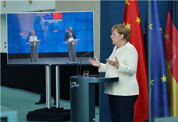 GERMANY BELGIUM EU CHINA SUMMIT LEIPZI​G