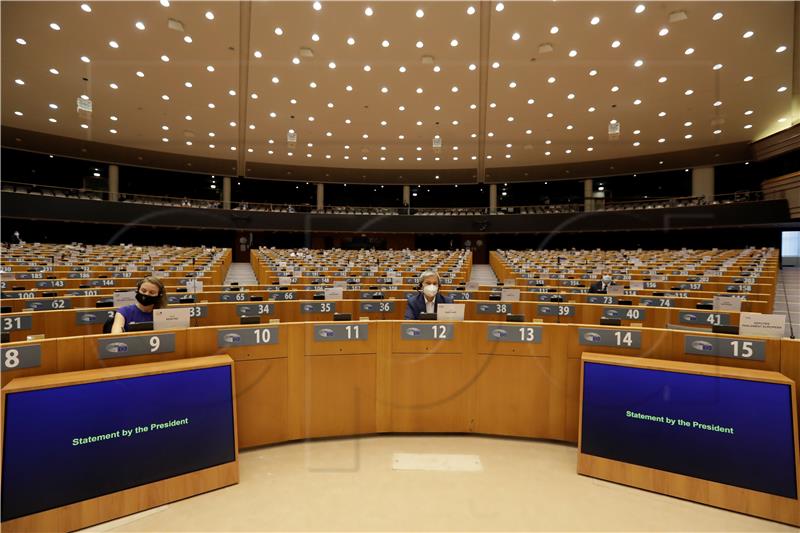 BELGIUM EU PARLIAMENT PLENARY SESSION