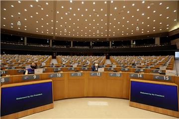 BELGIUM EU PARLIAMENT PLENARY SESSION