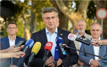 Andrej Plenković sastao se sa župnim vikarom Ivanom Odrljinom