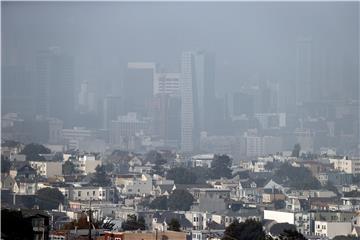 USA WILDFIRE SMOKE CALIFORNIA