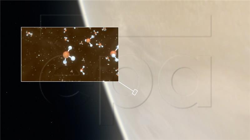 SPACE PHOSPHINE DETECTED IN VENUS ATMOSPHERE