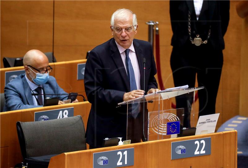 BELGIUM EU PARLIAMENT PLENARY SESSION