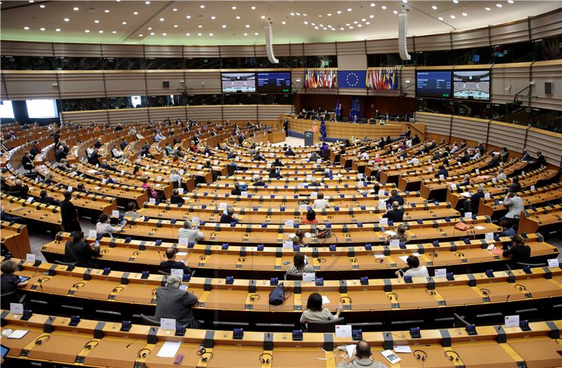 BELGIUM EU PARLIAMENT PLENARY SESSION