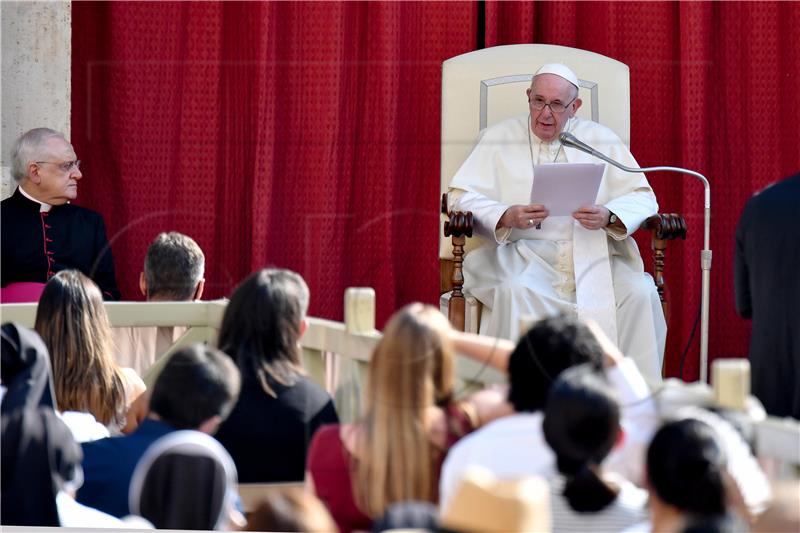 VATICAN POPE GENERAL AUDIENCE