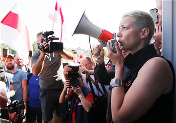 Čelnica bjeloruskih prosvjeda optužena za ugrožavanje nacionalne sigurnosti