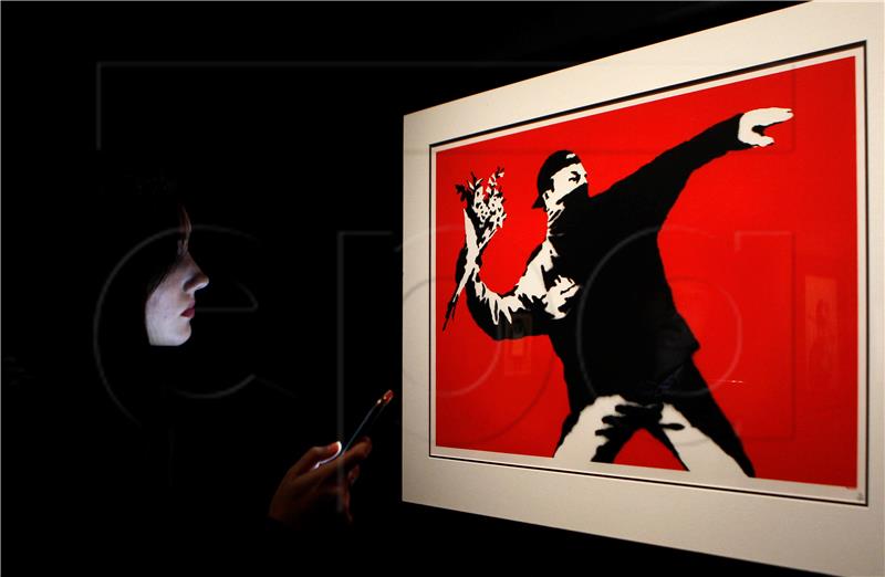 (FILE) BRITAIN EU ART BANKSY