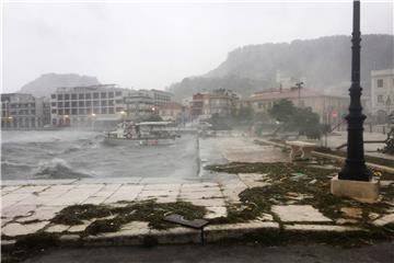 GREECE WEATHER MEDITERRANEAN HURRICANE IANOS