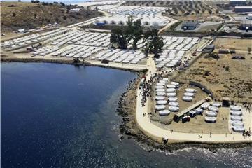 GREECE MIGRATION REFUGEES MORIA CAMP AFTERMATH