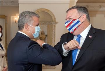 COLOMBIA USA POMPEO DIPLOMACY