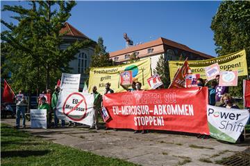 GERMANY TRADE PROTEST