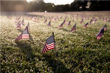 USA PANDEMIC CORONAVIRUS COVID19 MEMORIAL