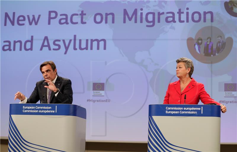 BELGIUM EU NEW PACT FOR MIGRATION AND ASYLUM