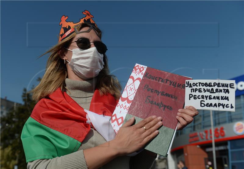 BELARUS OPPOSITION PROTEST