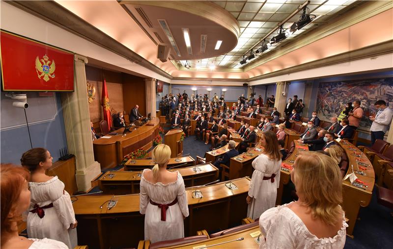 New Montenegrin parliament inaugurated, Krivokapic for PM designate