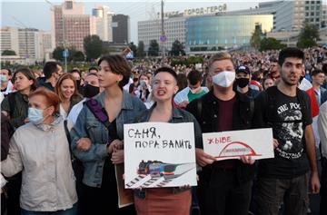 BELARUS OPPOSITION PROTEST