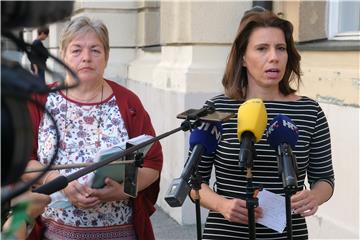 Konferencija za medije Radničke fronte o Brodotrogiru