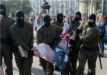 BELARUS OPPOSITION PROTEST