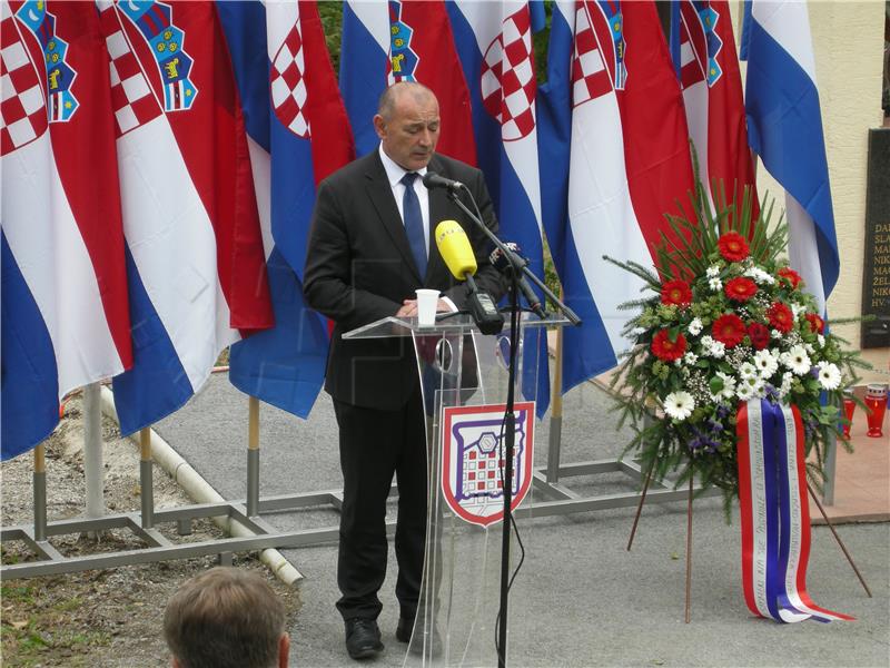 Komemoracija na području Gornjih Jama