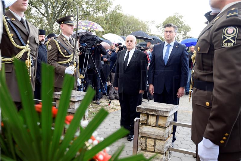 Premijer Plenković sudjelovao na komemoraciji u Varivodama