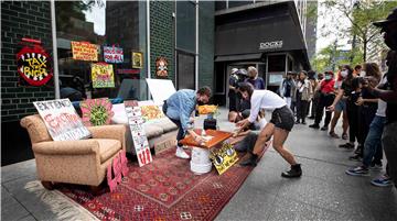 USA NEW YORK HOUSING PROTEST