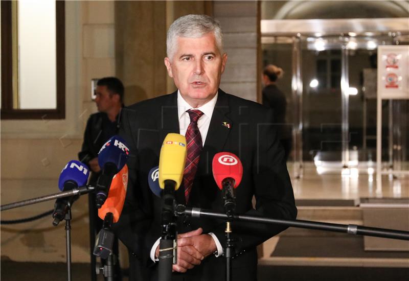 Covic: Bosnia can't function without equality of Croats