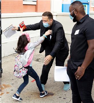 USA NEW YORK CITY SCHOOLS REOPENING