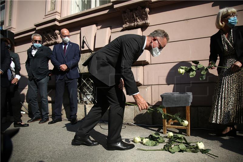 Postavljen Kamen spoticanja u znak sjećanja na žrtve ustaškoga i nacističkoga režima