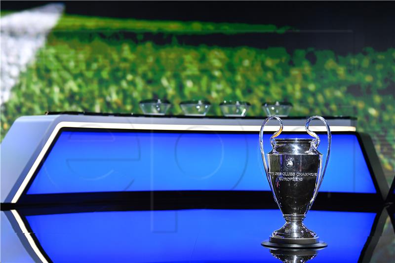 SWITZERLAND SOCCER UEFA CHAMPIONS LEAGUE DRAW