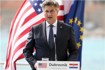 Plenković i Pompeo održali zajedničku tiskovnu konferenciju