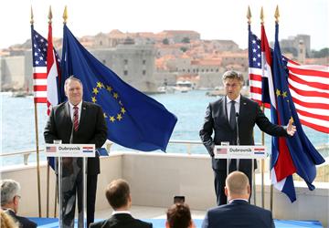 Plenković i Pompeo održali zajedničku tiskovnu konferenciju