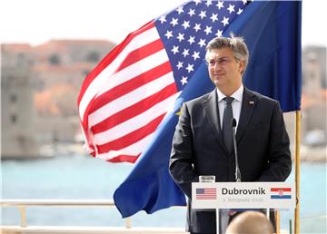 Plenković i Pompeo održali zajedničku tiskovnu konferenciju