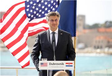 Plenković i Pompeo održali zajedničku tiskovnu konferenciju