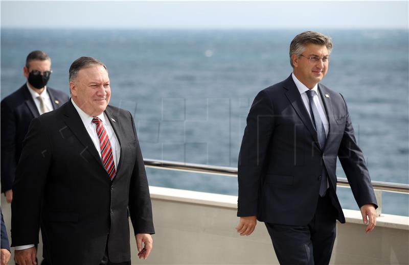 Plenković i Pompeo održali zajedničku tiskovnu konferenciju