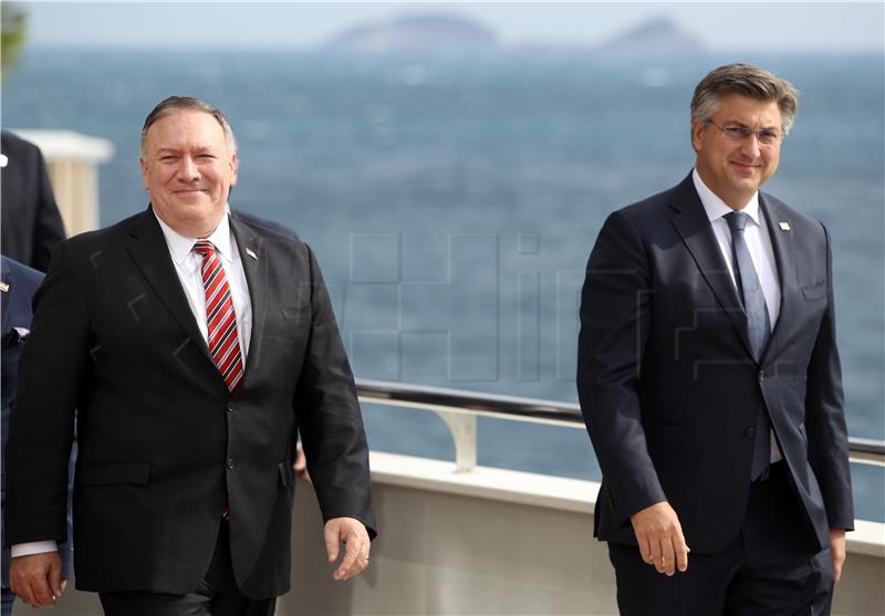 Plenković i Pompeo održali zajedničku tiskovnu konferenciju