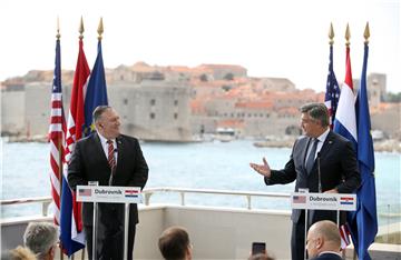 Plenković i Pompeo održali zajedničku tiskovnu konferenciju