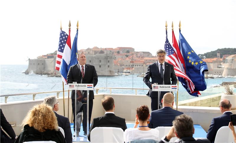 Plenković i Pompeo održali zajedničku tiskovnu konferenciju