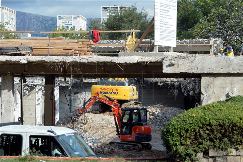 Radovi na Općinskom sudu u Splitu