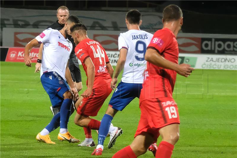 Utakmica 7. kola Prve HNL Gorica - Hajduk