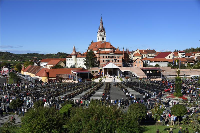 Hrvatska vojska na tradicionalnom hodočašću u Mariji Bistrici