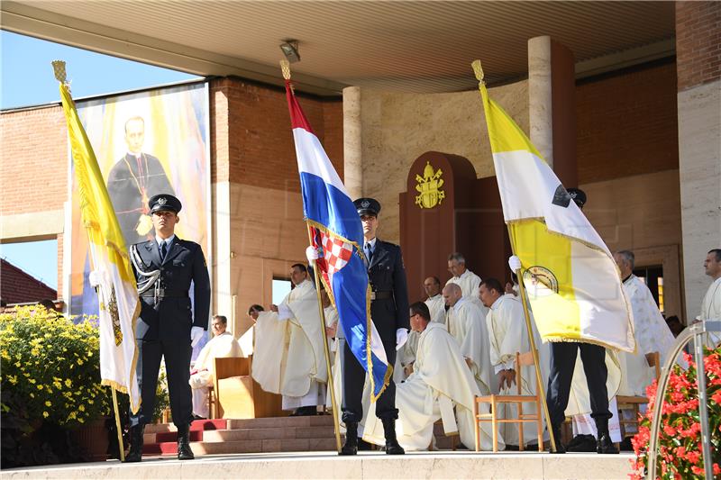 Hrvatska vojska na tradicionalnom hodočašću u Mariji Bistrici