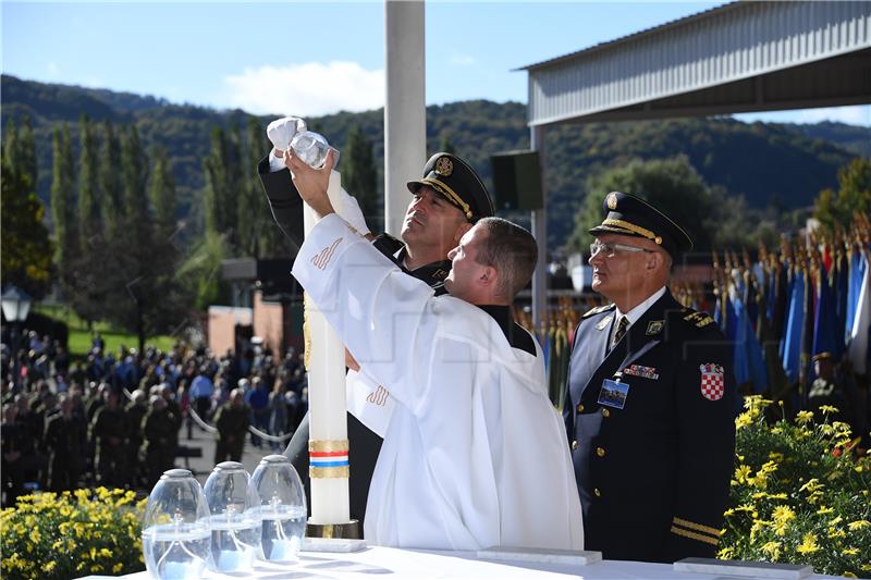 Hrvatska vojska na tradicionalnom hodočašću u Mariji Bistrici