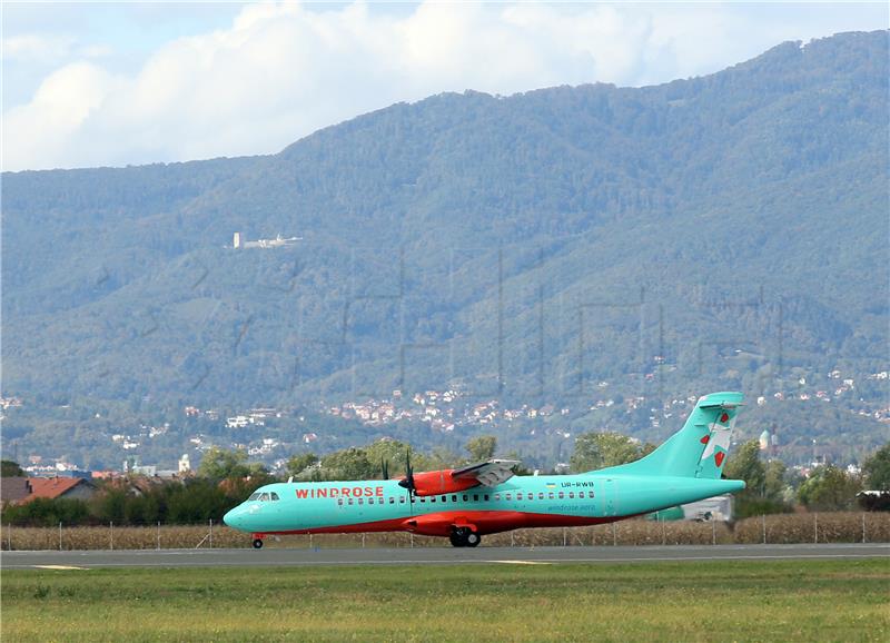 Ukrajinski Windrose Airlines uspostavio prvi izravni let između Kijeva i Zagreba