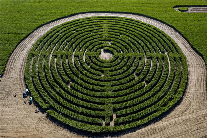 POLAND TOURISM CORN MAZE