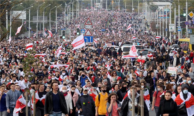 BELARUS OPPOSITION PROTEST